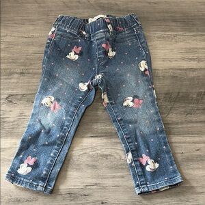 Baby Gap x Disney Minnie Mouse Blue Jeans for Kids